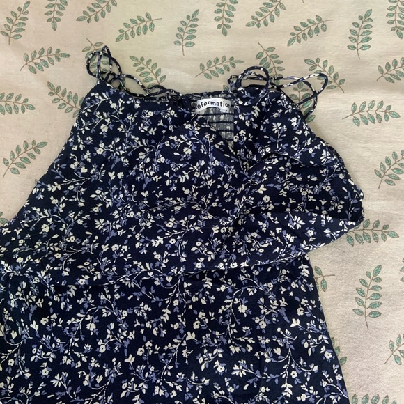 Reformation Saskia Dress Twilight - Picture 7 of 8